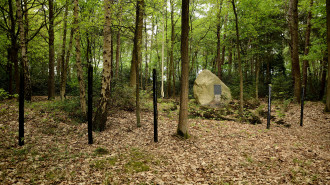 Gedenkmonument op landgoed Gorp en Roovert in Hilvarenbeek - Erwin Beekveld
