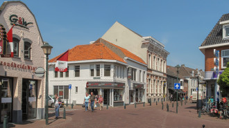 Hulst, straatzicht Gentsestraat - Michielverbeek