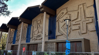 Gevelreliefs by Leo Geurtjens at Petrus Bandenkerk in Son (Son en Breugel) NL - WoodenSpoon