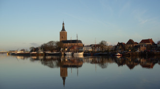 Hasselt vanaf het Zwarte Water - Kanis