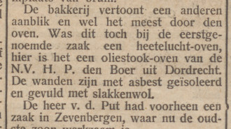 In 1935 was hier 'De Brabantsche Bakkerij' gevestigd. 